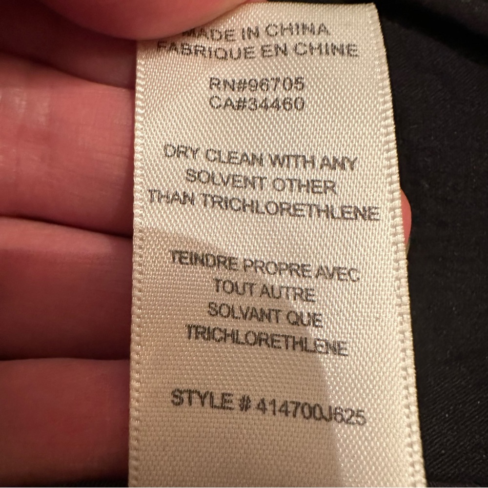 Rebecca Taylor quilted bomber with leather and lace details - Picture 13 of 13